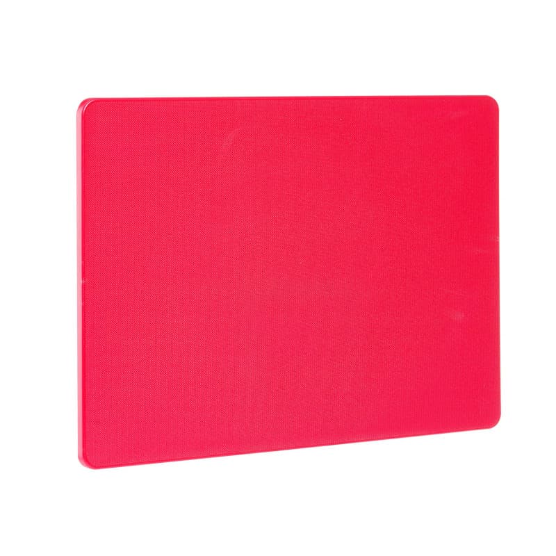 Planche à Découper Rouge HENDI - Double Face Lisse, Normes HACCP