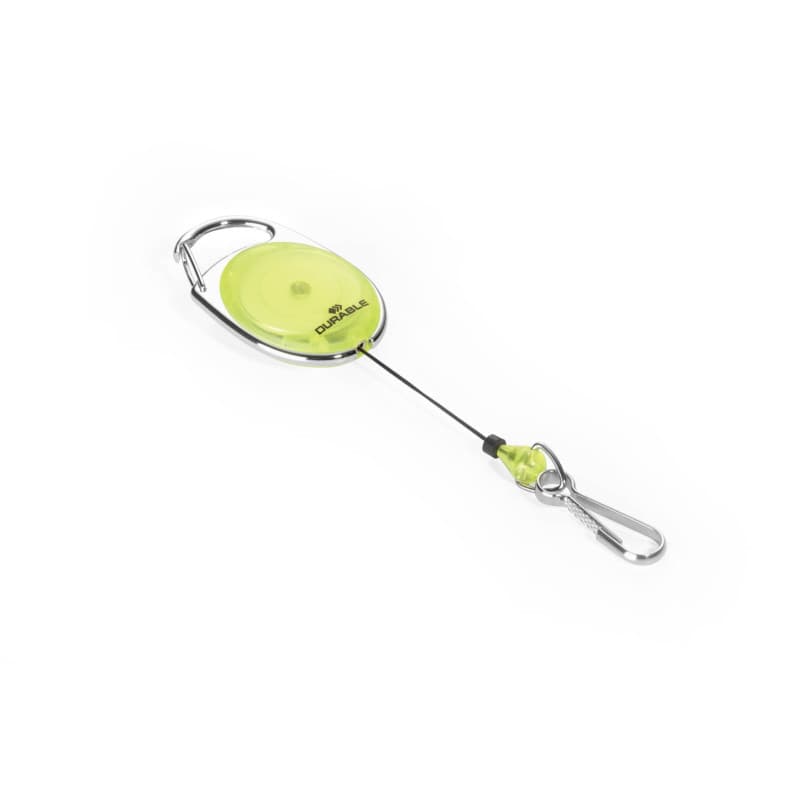 Pince à Boucles Jojo Durable avec Crochet à Ressort - Jaune