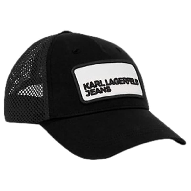 Casquette Trucker Color Blocked Noir - Karl Lagerfeld Jeans