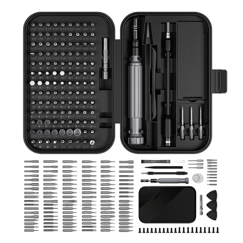 Kit de tournevis de précision GOEDCH 150 en 1 avec poignée en aluminium