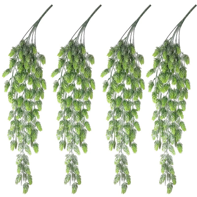 Guirlande de Houblon Artificiel AIVORIUY - Décoration Murale Élégante