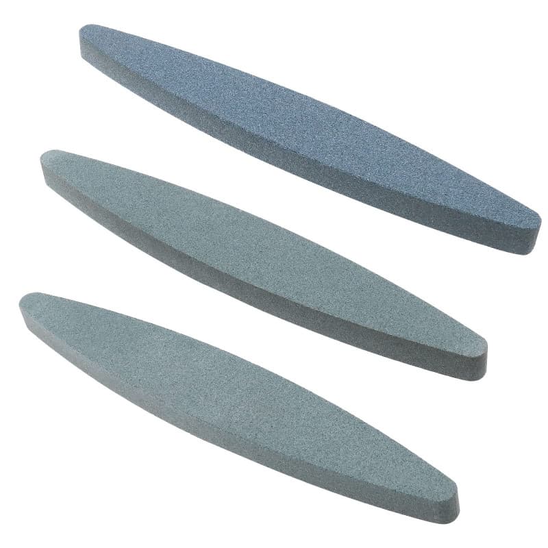 Set de 3 Pierres à Aiguiser en Forme de Bateau - Grain 120/150/240