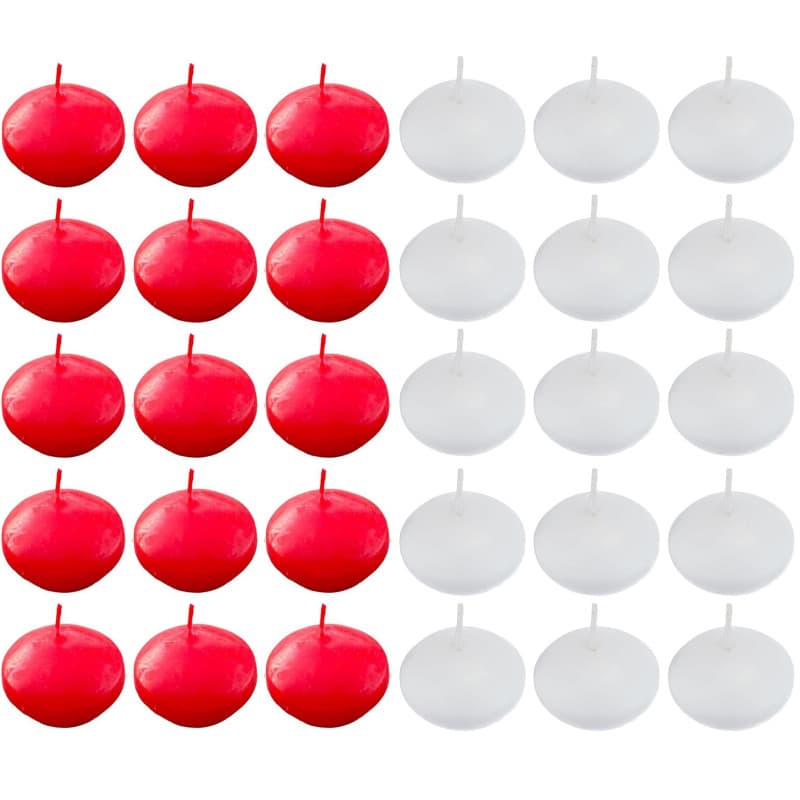 Lot de 30 Bougies Flottantes YANGWEN - Décoration Élégante pour Événements