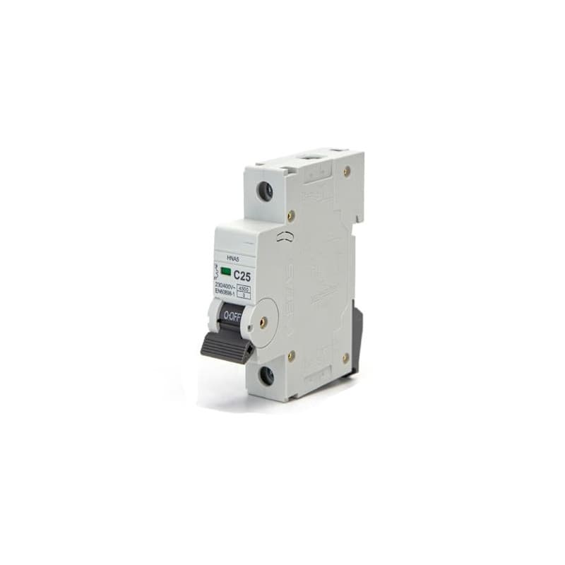 Disjoncteur Automatique Miniature 1P 25A Courbe C - Protection Électrique Fiable