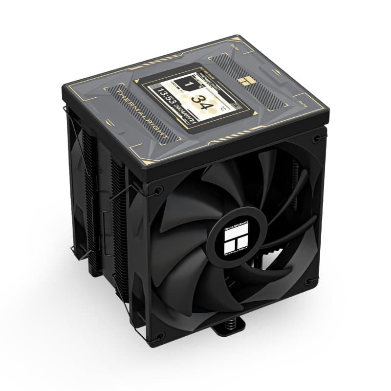 Refroidisseur de processeur Thermalright Burst Assassin 120 Vision Noir avec écran LCD