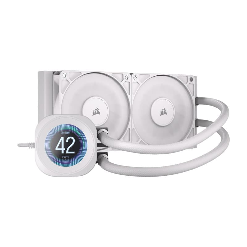 Corsair Nautilus 240 RS Watercooling LCD pour CPU - Refroidissement Efficace et Silencieux