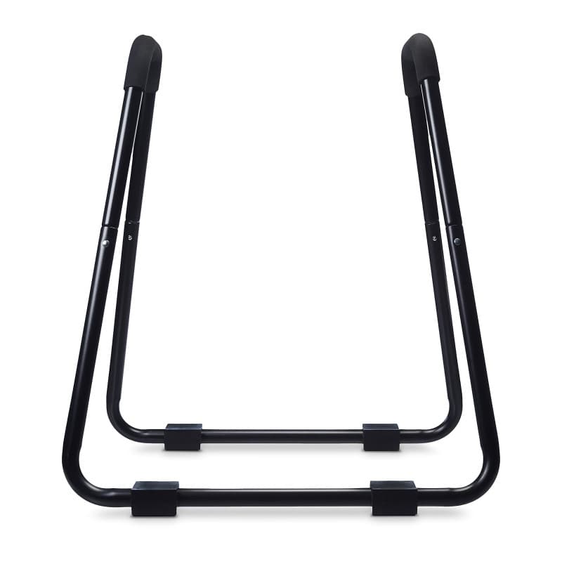 Barre à dips Amazon Basics pour entraînement de fitness - Noir