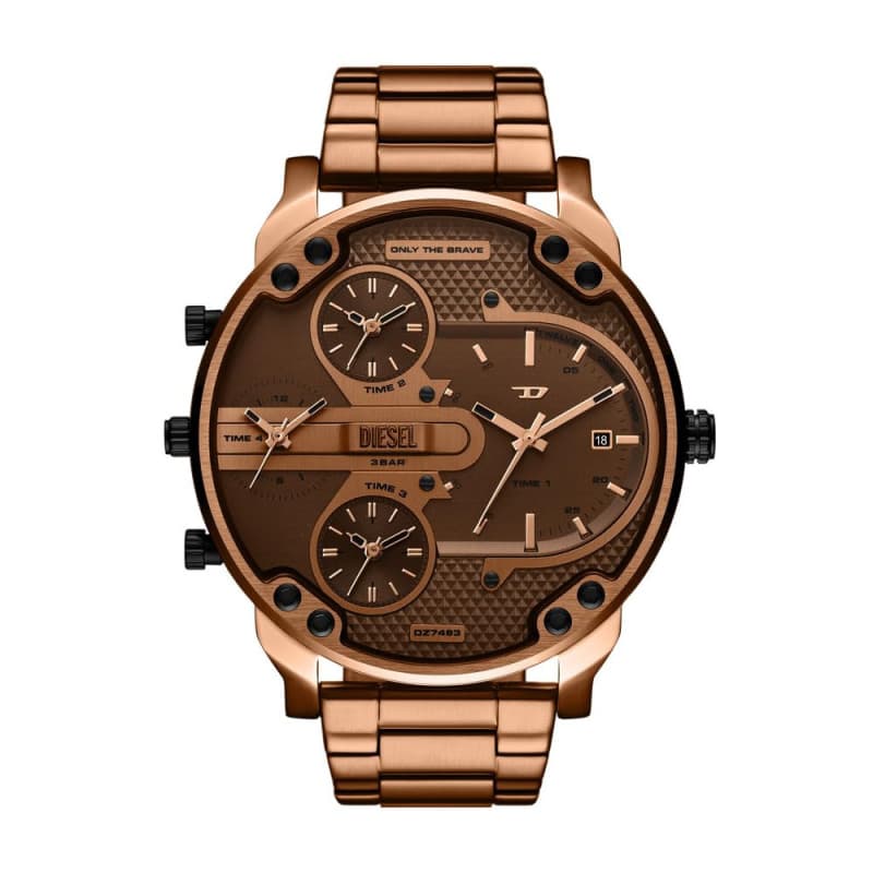 Montre Diesel Mr. Daddy Slim en Acier Inoxydable pour Homme