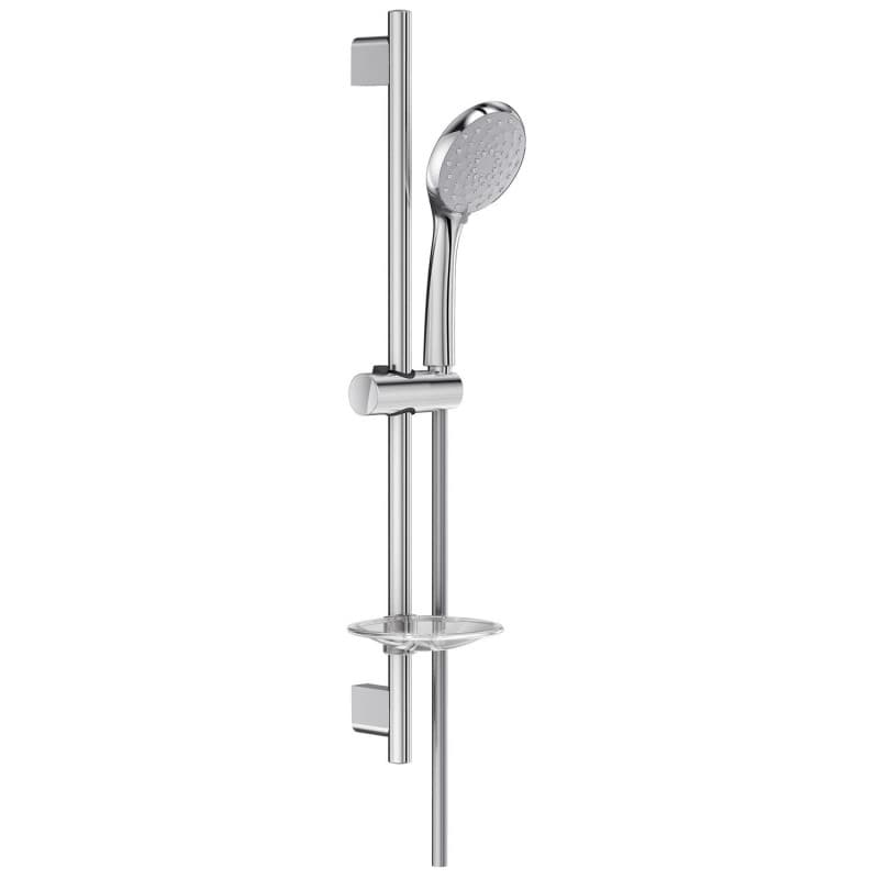 Set de Douche Jacob Delafon Awaken avec Douchette 3 Jets et Accessoires Chrome