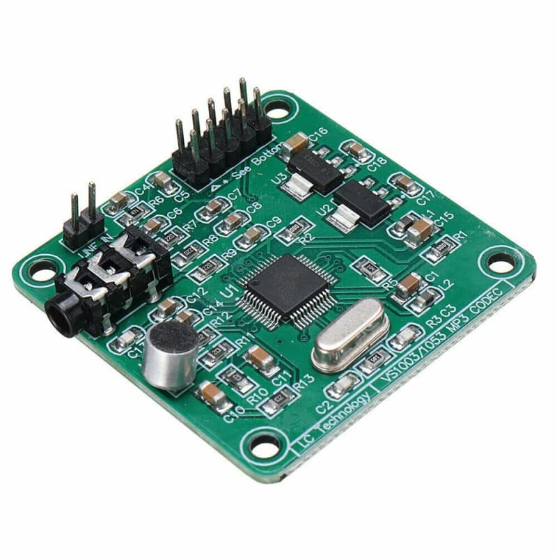 Carte de développement MP3 Fasizi VS1053 avec enregistrement OGG et interface SPI