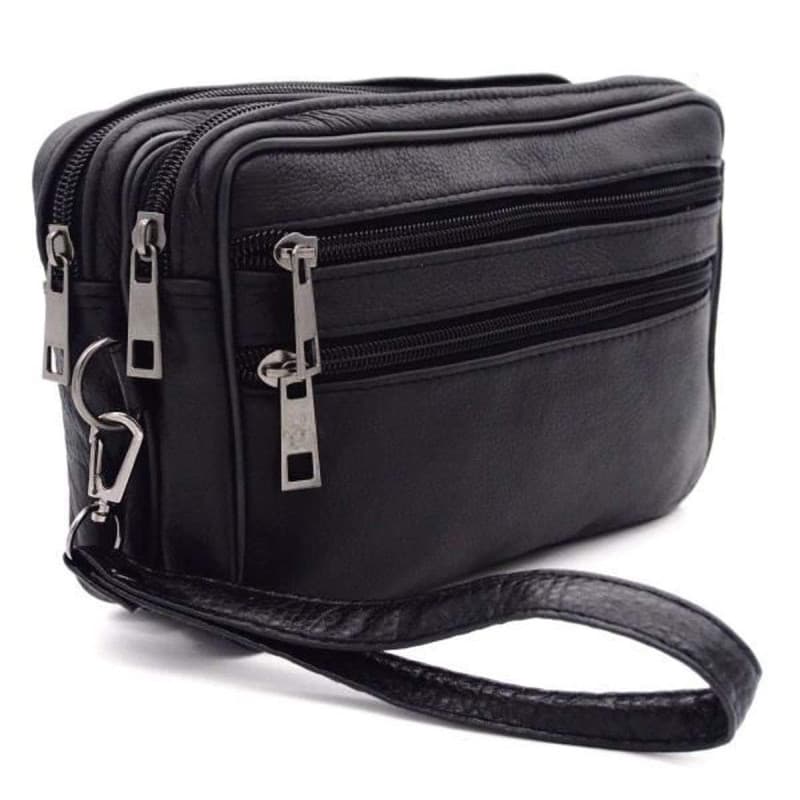 Sacoche en Cuir Charmoni avec Lanière Amovible - Élégante et Pratique