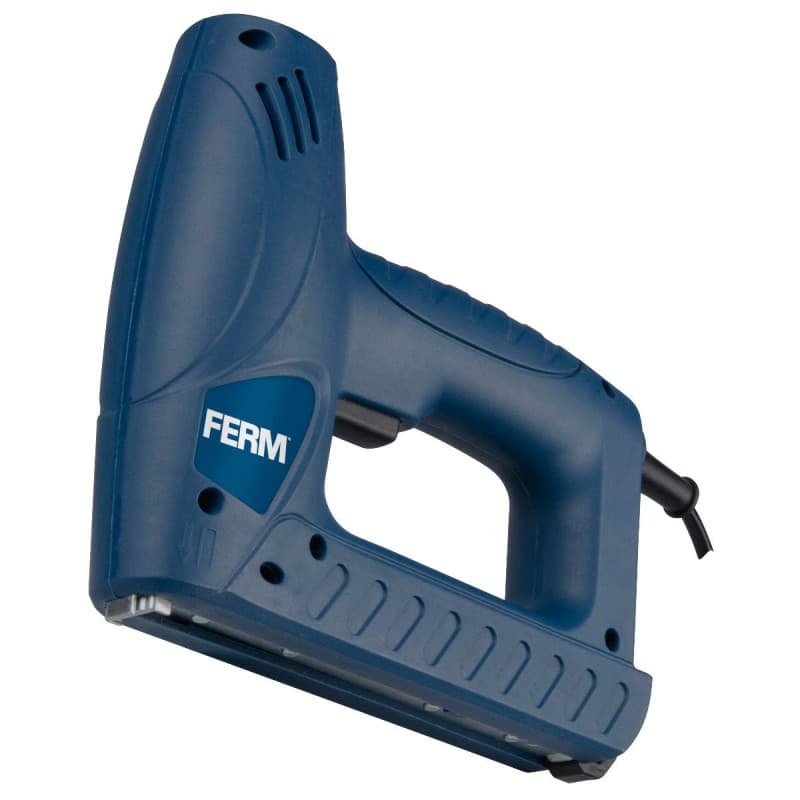 Agrafeuse Électrique FERM ETM1004 avec 400 Agrafes et 100 Clous Inclus