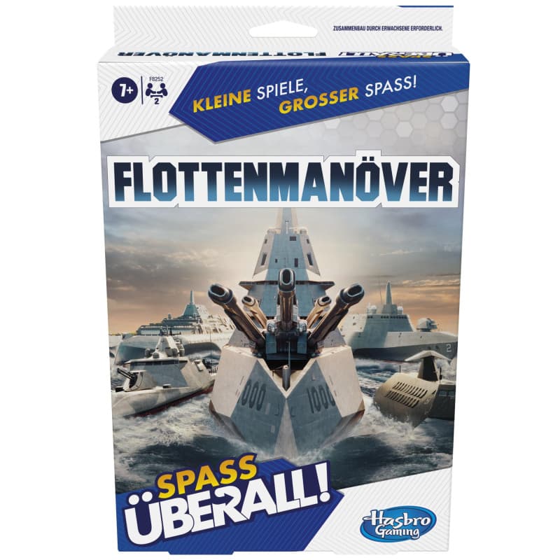 Hasbro Manœuvre de Flotte Compacte - Jeu de Voyage pour 2 Joueurs