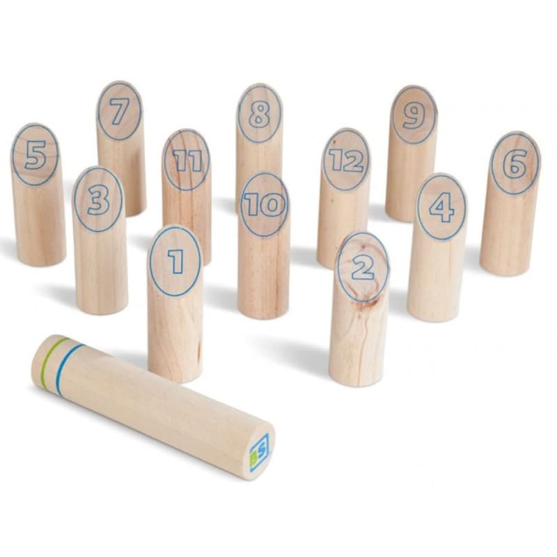Jeu de Lancer Finlandais en Bois de Pin - Amusement en Famille