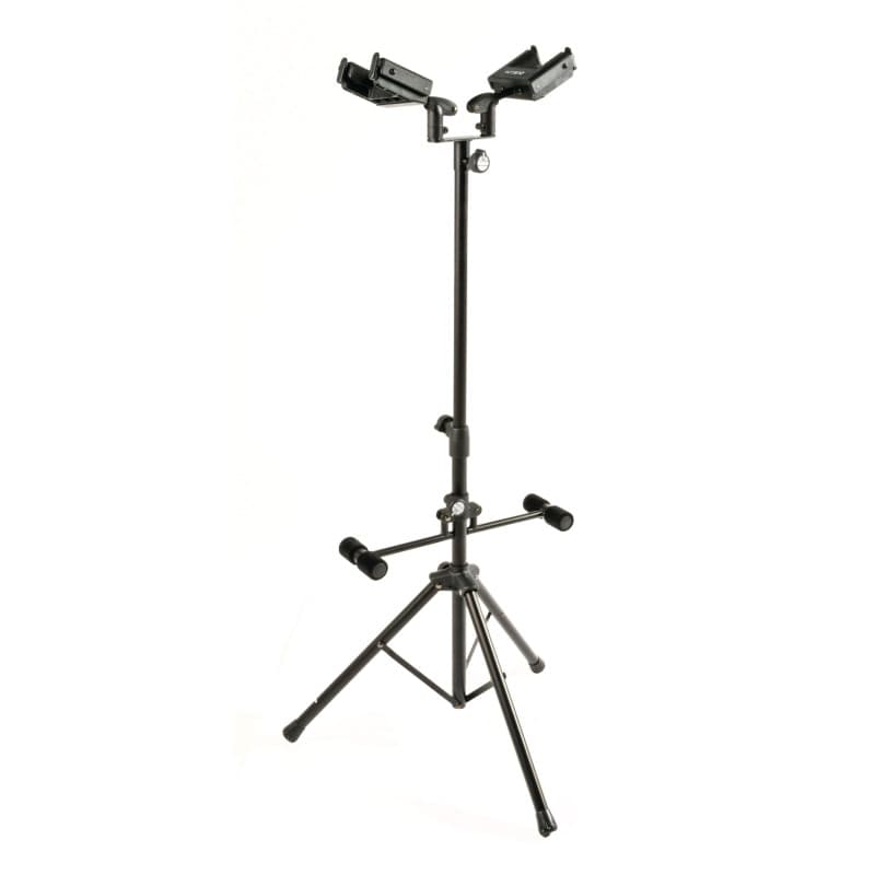 Support Universel Quik-Lok GS528 pour 2 Guitares Acoustiques et Électriques