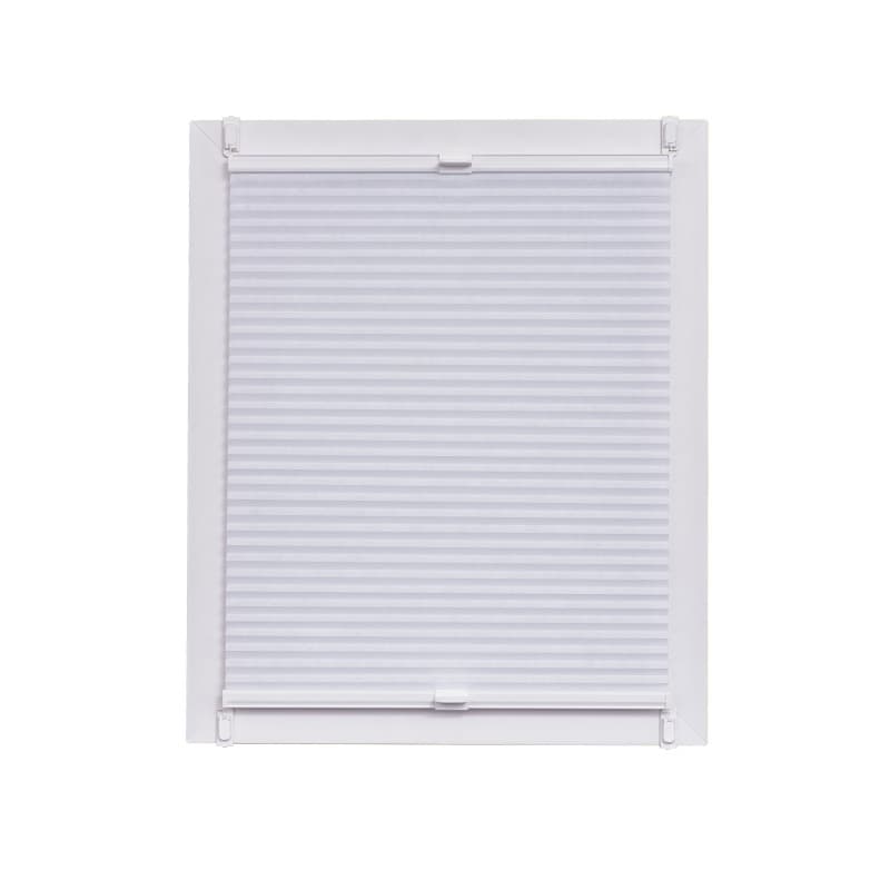 Store Plissé Nid d'Abeille Occultant Blanc 80x220 cm - Sunlines
