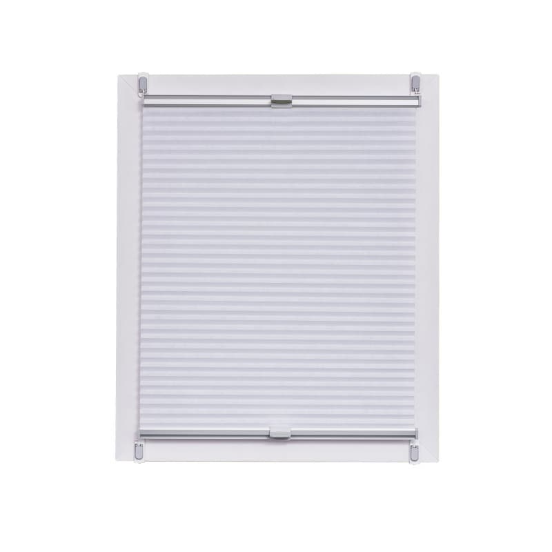 Store Plissé Nid d'Abeille Occultant Argent 110x150 cm - Sunlines