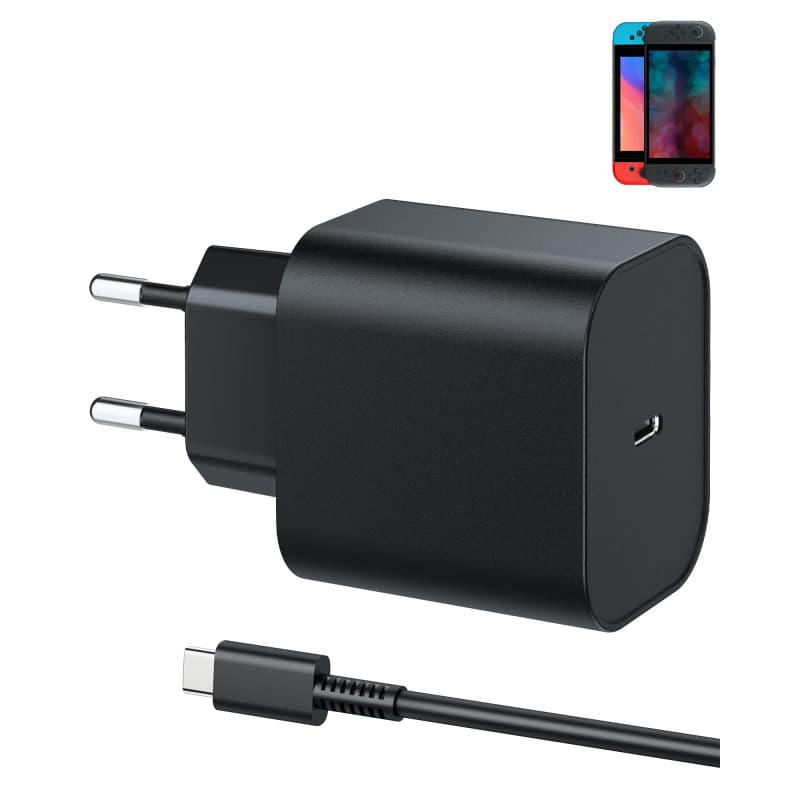 Chargeur Rapide Antank 60W pour Nintendo Switch 2 avec Câble USB-C