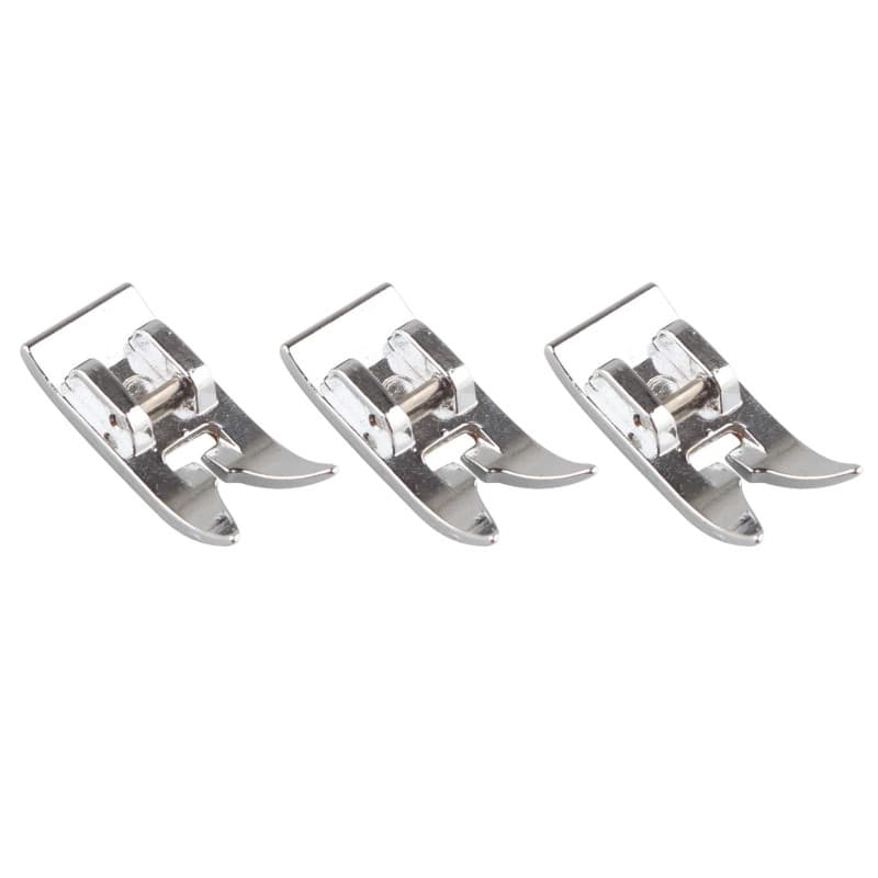 Lot de 3 Pieds Droits Universels pour Machine à Coudre Jopto