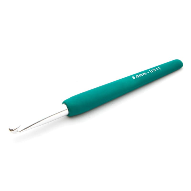 Crochet Ergonomique KnitPro Waves 8 mm - Confort Optimal pour Tricot