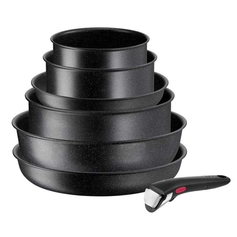 Batterie de cuisine Tefal Ingenio 7 pièces - Induction et antiadhésif