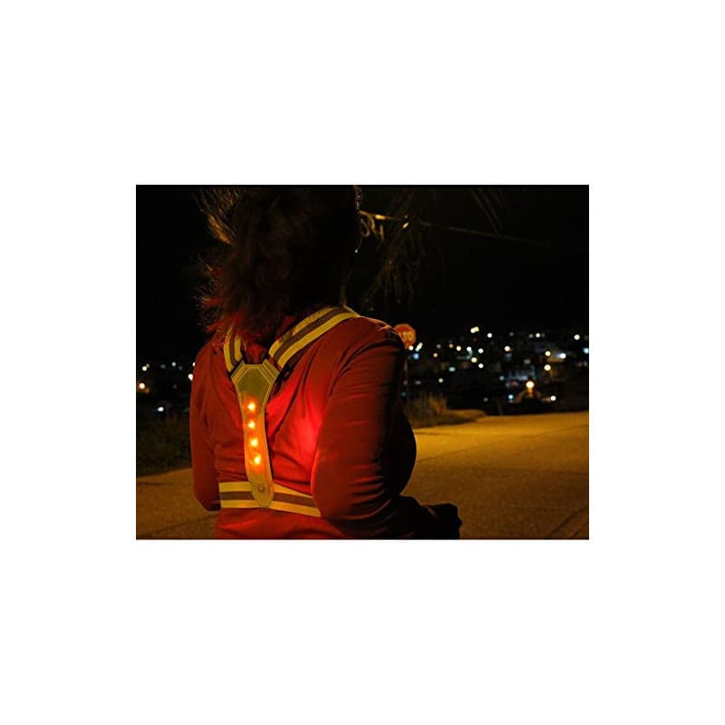 Gilet de Sécurité Clignotant LIFEBOX - Visibilité Optimale