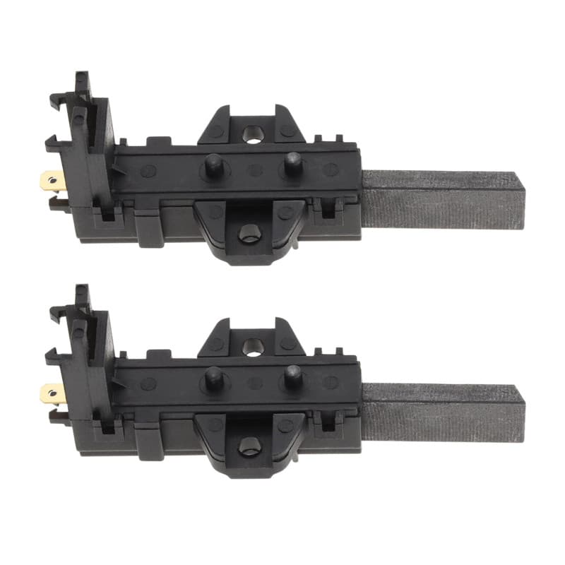 Paire de Balais de Charbon avec Support pour Lave-Linge - Compatible AEG et Electrolux