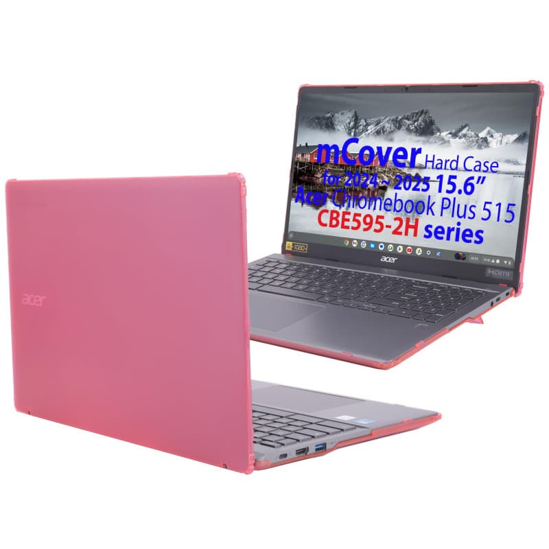 Housse de protection rose pour Acer Chromebook Plus 515 CBE595-2