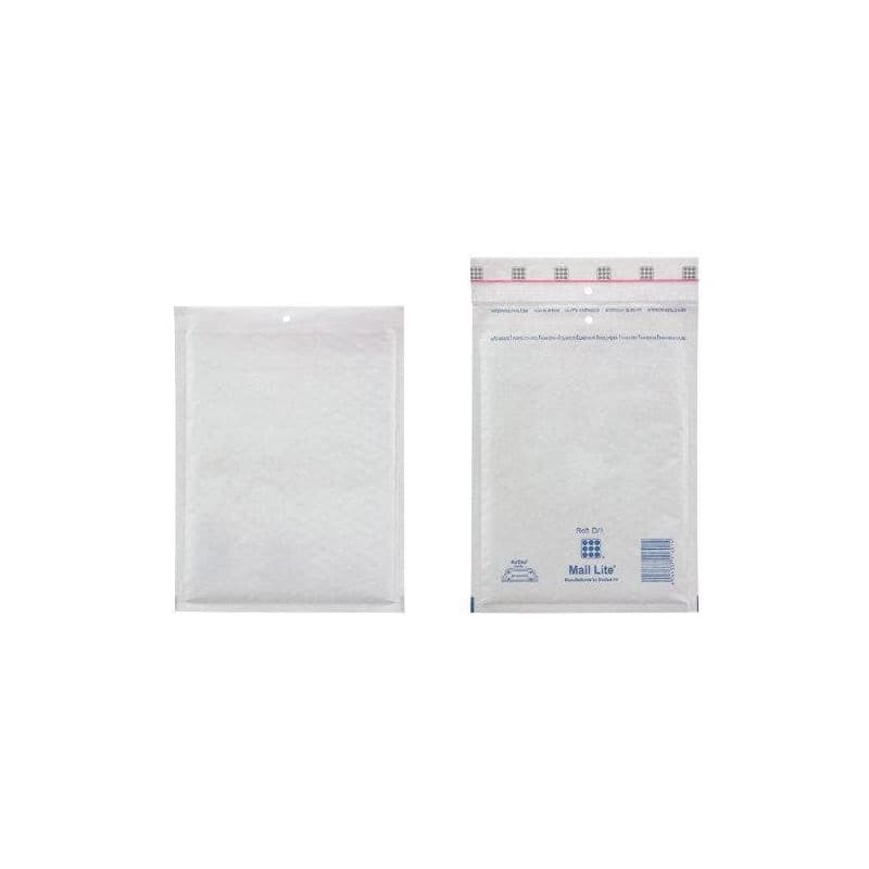 Sac à bulles Mail Lite blanc D/1 - 180 x 260 mm, protection légère et efficace