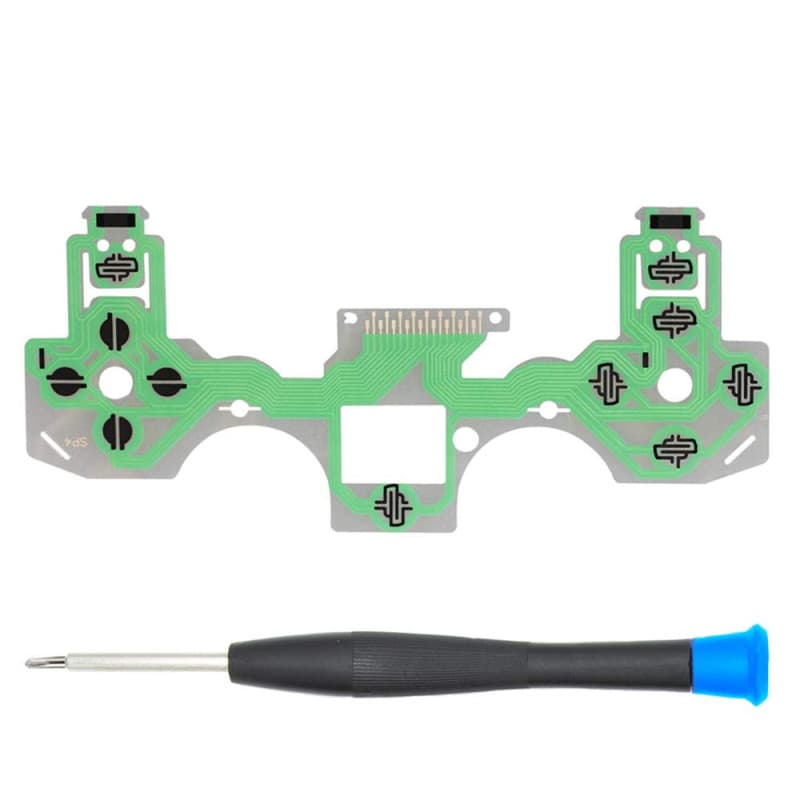 Ruban de Remplacement pour Clavier PS4 Dualshock 4 avec Tournevis