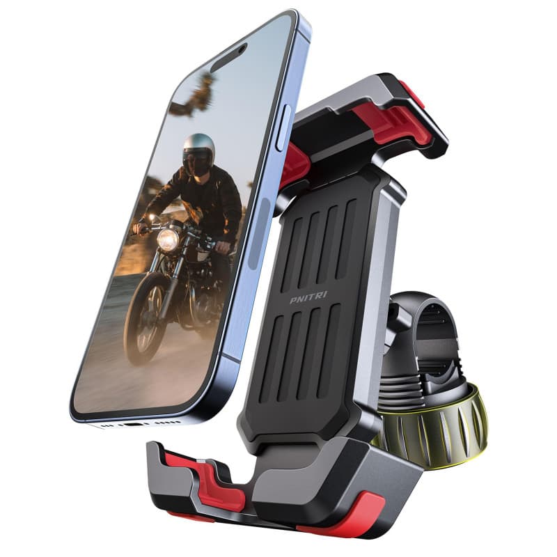 Support Téléphone Universel Pnitri pour Vélo et Moto - Rotation 360°