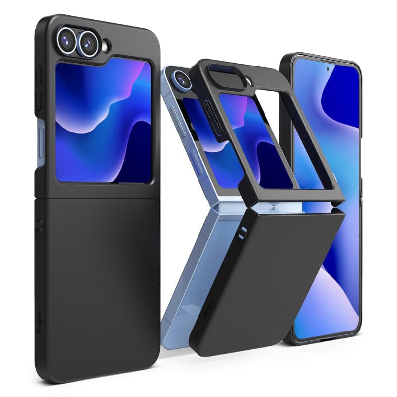 Coque Ultra Fine Ringke pour Samsung Galaxy Z Flip 6 et 7 FE - Protection Noir