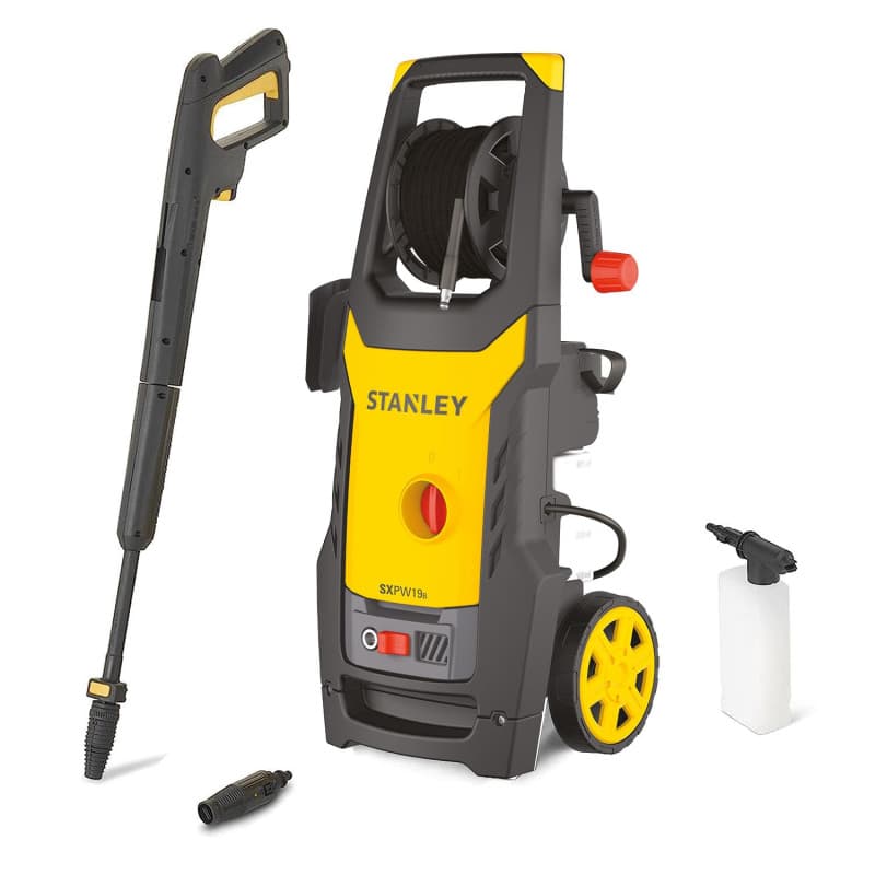 Nettoyeur Haute Pression Stanley SXPW19B - 1900W, 150 Bar, 440 l/h