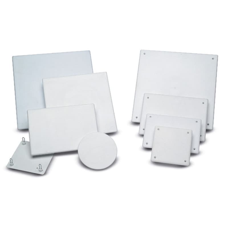Couvercle de Boîte à Encastrer Famatel 200x200 mm - Gris avec Vis