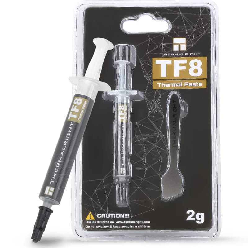 Pâte Thermique Thermalright TF8 - 2g, Haute Conductivité 13,8 W/MK