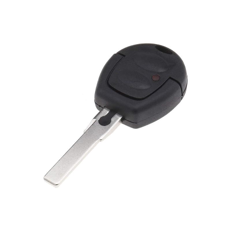 Coque de Porte-Clés avec 2 Boutons pour VW - Remplacement Compatible