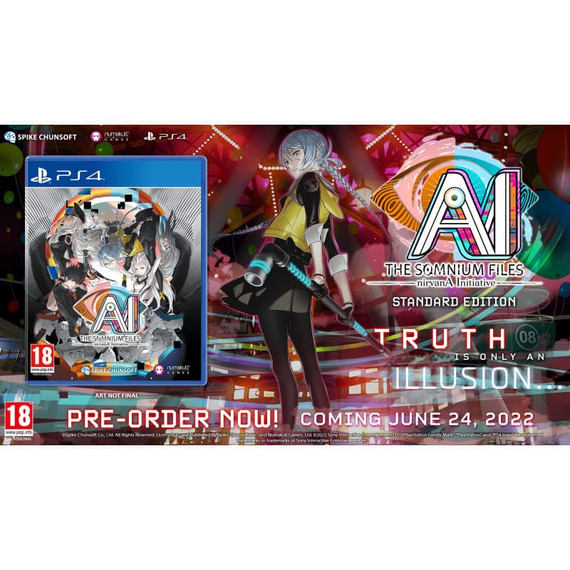 AI The Somnium Files: NirvanA Initiative - Édition Standard PS4