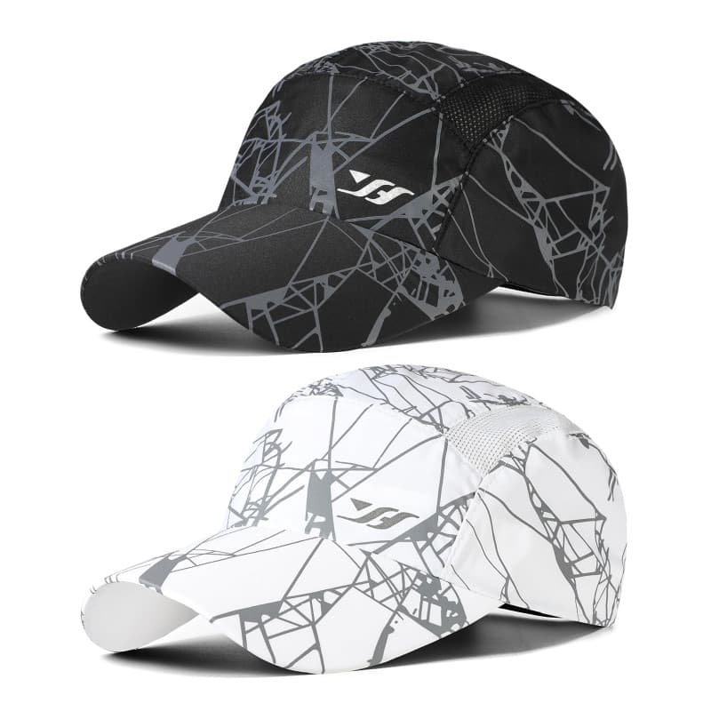 AYPOW 2 Casquette de Baseball à Séchage Rapide Respirante, Homme Femme Ultralégère Pliable Tendance Casual Sport Outdoor Chapeau