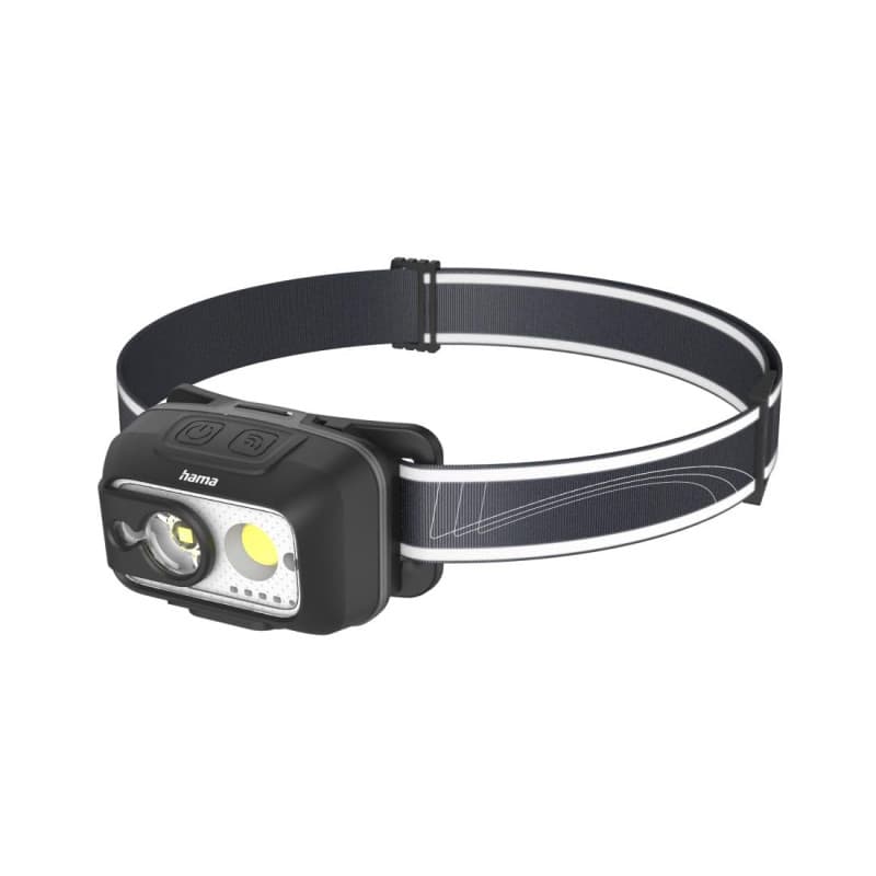 Lampe Frontale LED Hama HL500-C Rechargeable pour Jogging et Travail