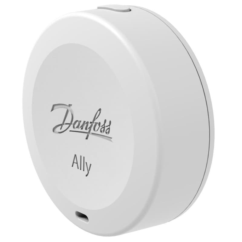 Sonde d'Ambiance Danfoss Ally 014G2480 - Capteur Zigbee Sans Fil pour Radiateurs