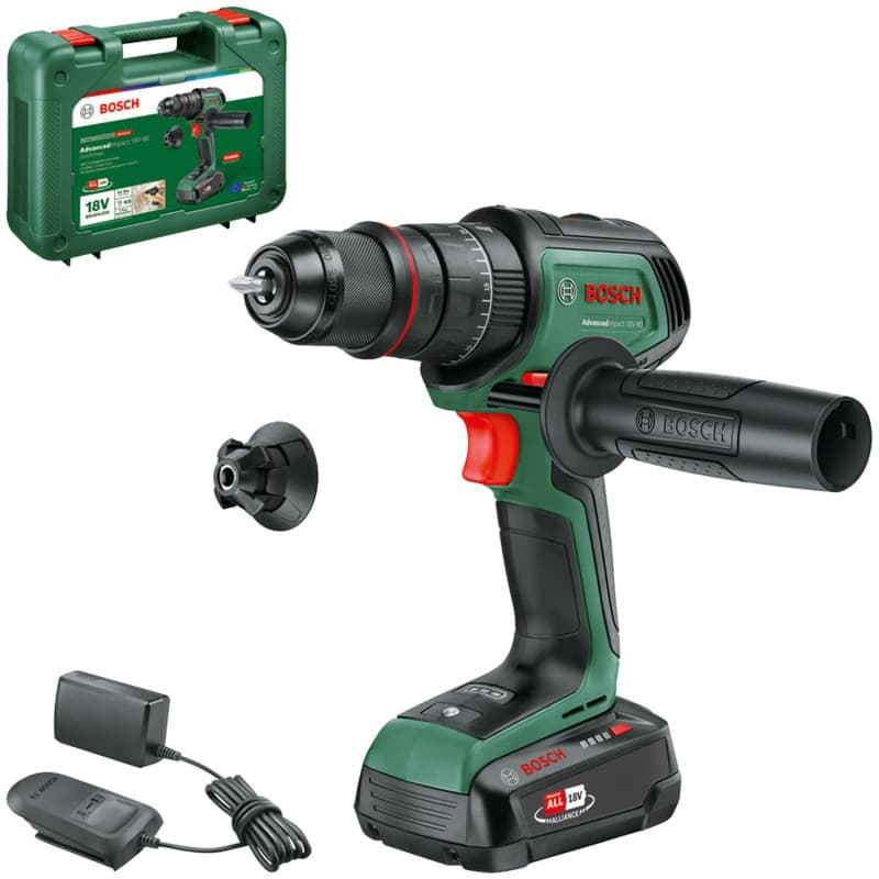 Perceuse-visseuse à percussion sans fil Bosch AdvancedImpact 18V-80