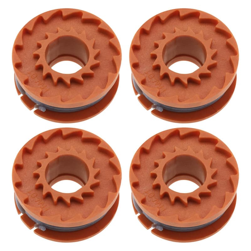 Lot de 4 bobines de fil LT Easiyl pour débroussailleuse Titan 18 V