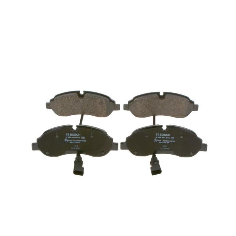 Plaquettes de Frein Avant Bosch BP2019 - Jeu de 4 avec Accessoires