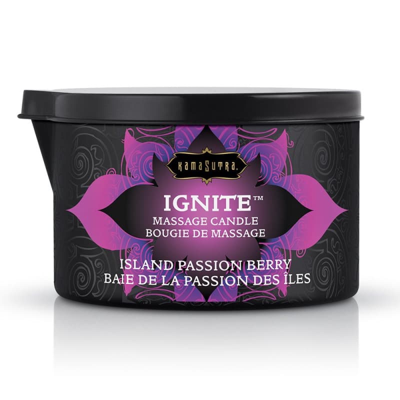 Bougie de Massage Parfumée KAMA SUTRA - Passion Islandaise 184g