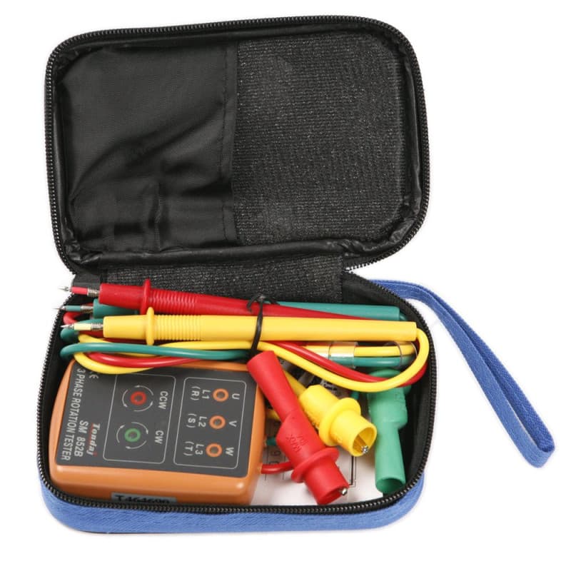 Testeur de Séquence de Rotation de Phase ATOPLEE avec Indicateur LED et Buzzer