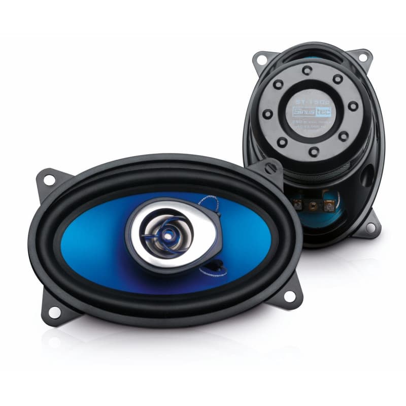 Haut-parleurs coaxiaux Sinustec ST-150c 10,2 x 15,2 cm avec tweeter intégré