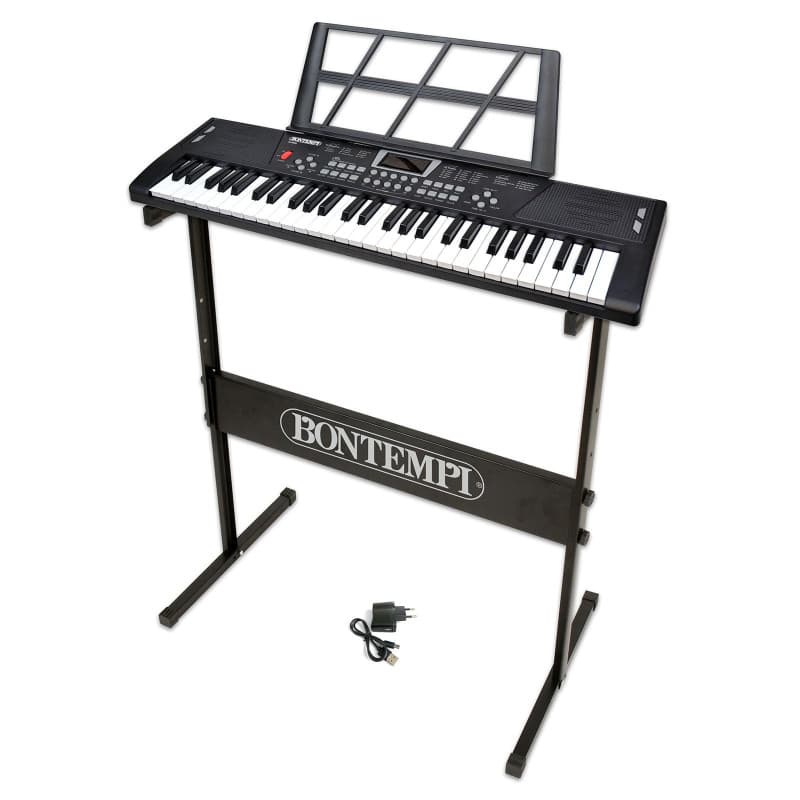 Clavier Numérique Bontempi HarmonyLegs 54 Touches avec Repose-Clavier