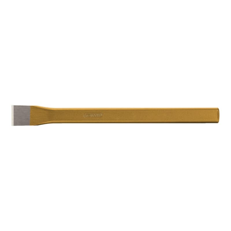 Cincel ovale plat KS TOOLS 27x200mm avec tranchant réaffûtable