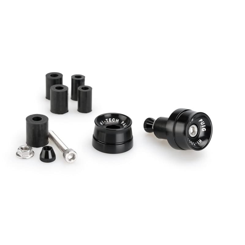 Embouts de Guidon Puig Speed Noir - Design Racing Universel