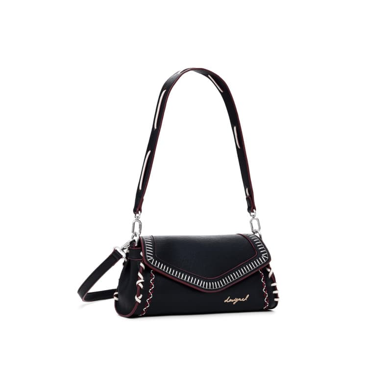 Sac à épaule bandoulière Zarauz Manhattan - Desigual Noir